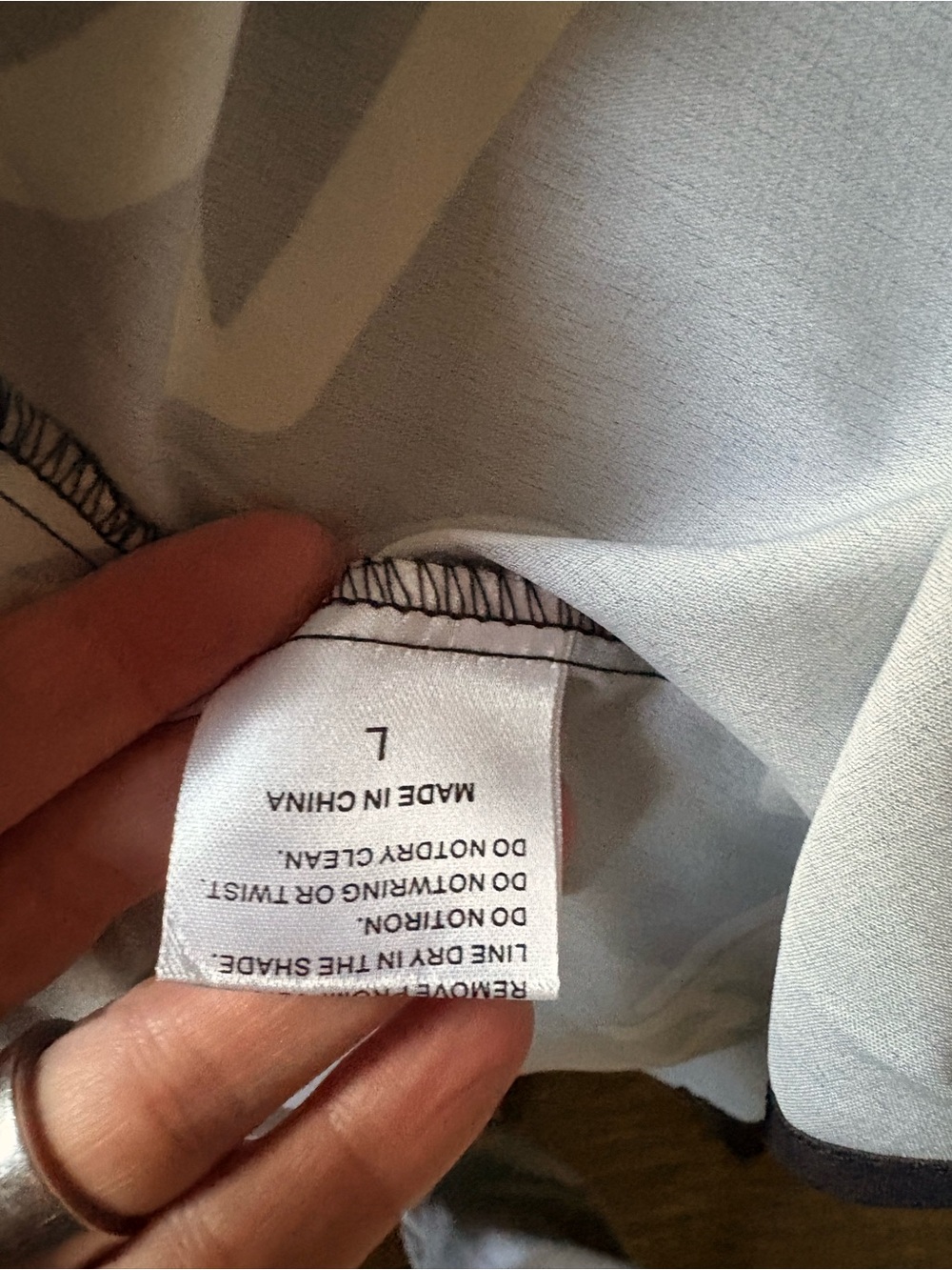 Black & White Script Print Button-Up Jacket - Picture 4 of 5